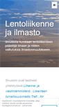 Mobile Screenshot of lentoliikennejailmasto.fi